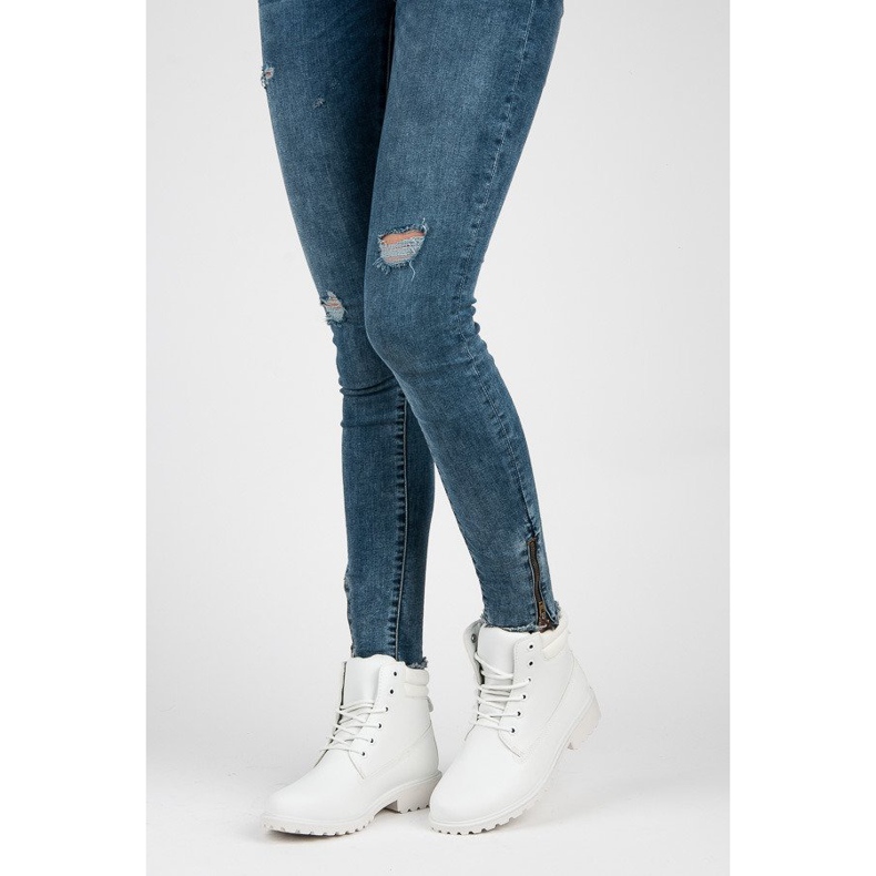 Seastar Stivali da donna Trapper bianco 1