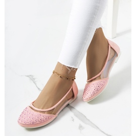 Ballerine rosa semitrasparenti Marx 1