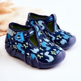 BEFADO S.A. Scarpe Pantofole Befado Dinosaurs 110P448 Blu Navy 1
