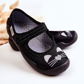 BEFADO S.A. Ciabatte Ballerina Befado Gatti 114X450 Nero 2