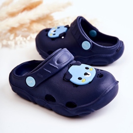 BEFADO S.A. Ciabatte per bambini Kroks Miś Befado 159X110 Blu navy 2