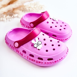 BEFADO S.A. Pantofole per bambini Kroks Rabbit Befado 159Y106 rosa 2