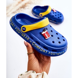 BEFADO S.A. Ciabatte per bambini Kroksy Cola Befado 159Y101 Blu scuro 1