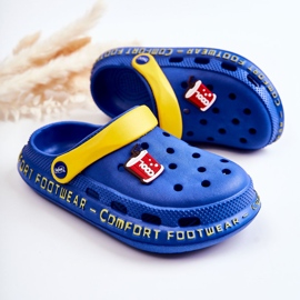 BEFADO S.A. Ciabatte per bambini Kroksy Cola Befado 159Y101 Blu scuro 2