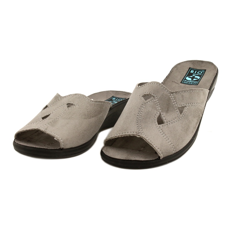 Adanex Sandali da donna BIO Nature 27341 grigio 3