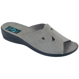 Adanex Sandali da donna BIO Nature 27341 grigio 1