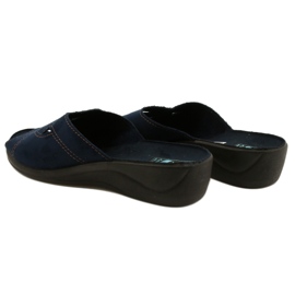 Adanex Sandali BIO Nature 27340 da donna blu navy 5