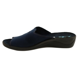 Adanex Sandali BIO Nature 27340 da donna blu navy 1
