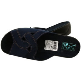 Adanex Sandali BIO Nature 27340 da donna blu navy 4