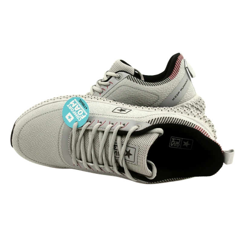 NEWS Scarpe sportive maschili 22MN37-4920 INSERT COMETTO GREE grigio 5
