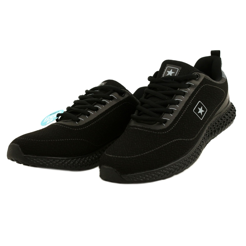 NEWS Scarpe sportive maschili 22MN37-4920 NERO 2