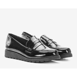 Scarpe Seninis laccate nere nero 1