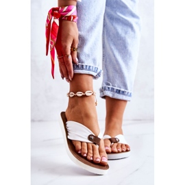 Infradito Materiale Donna Big Star JJ274A347 Bianco 1