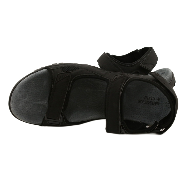 American Club Sandali sportivi neri americani HL50/22 nero 4