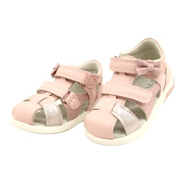 Sandali con fiocco bambina American Club XD63/22 colore rosa 2