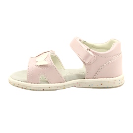Sandali da bambina Farfalle American Club XD58/22 Rosa 1