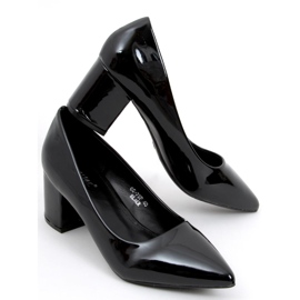 Décolleté con tacco basso Zelia Black nero 1