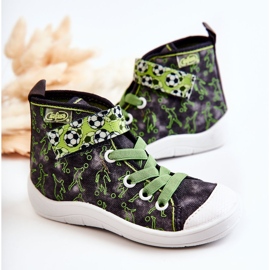 BEFADO S.A. Sneakers Alte Bambini Calcio Befado 268X070 Grigio-Verde 2