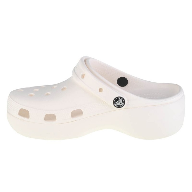 Infradito Crocs Classic Platform Clog 206750-100 bianca 1