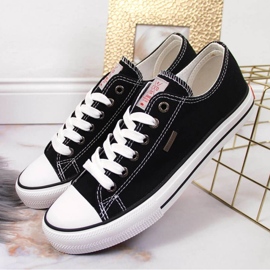 Sneakers in tessuto Cross Jeans W JJ2R4011C nere nero 2