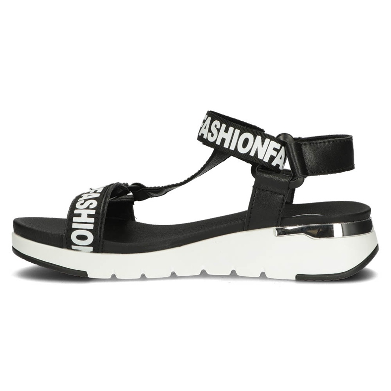 Sandali in pelle Filippo DS2169/22 Bk nero 1