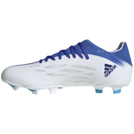 Scarpe da calcio Adidas X Speedflow.3 Fg M GW7480 multicolore bianca 1