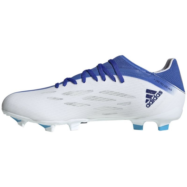 Scarpe da calcio Adidas X Speedflow.3 Fg M GW7480 multicolore bianco 1