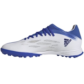 Scarpe da calcio Adidas X Speedflow.3 Tf GW7509 bianca 1