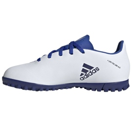 Scarpe da calcio Adidas X Speedflow.4 Tf Jr GW7533 multicolore bianco 1