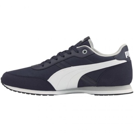 Puma St Runner Essential M 383055 04 bianca blu navy 1