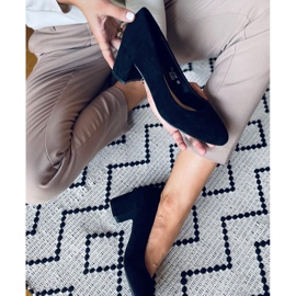 Décolleté con tacco basso Phoebe Black nero 2