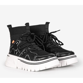 Sneakers alla caviglia Toler nere nero 1