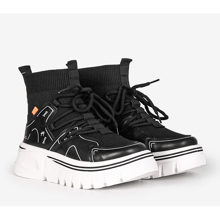 Sneakers alla caviglia Toler nere nero 1
