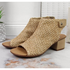 Sandali chiusi Rieker M RKR538 beige multicolore 2