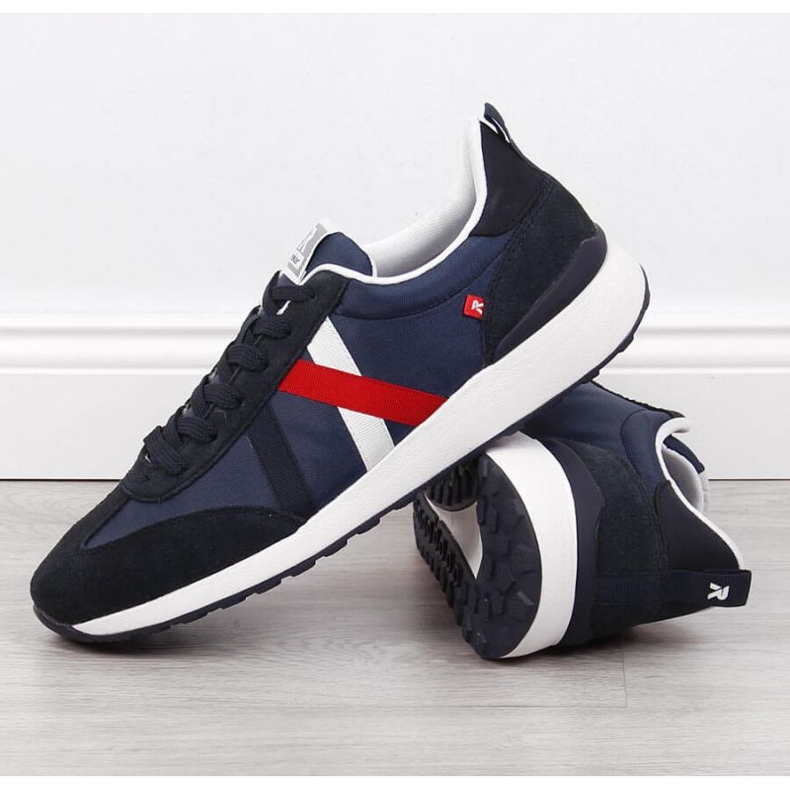 Casual Rieker M RKR539 scarpe sportive blu navy 2