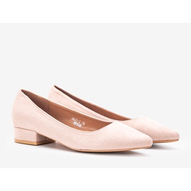 Décolleté beige con tacco alto di Jody 1