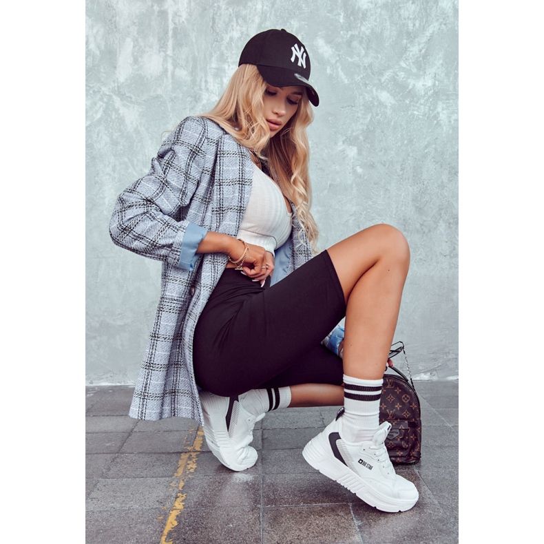 Sneakers alla moda Scarpe sportive Big Star JJ274596 bianco bianca 4