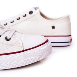 Sneakers da uomo in pelle Big Star II174001 Bianco 1