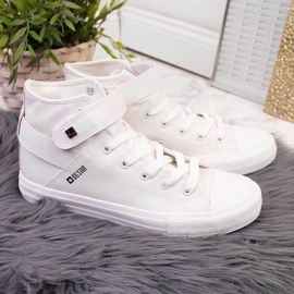 Sneakers bianche in velcro Big Star V274541SS20 bianco 2