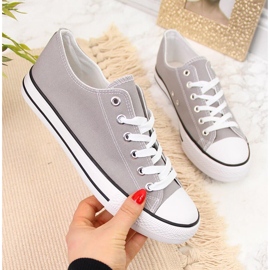 Sneakers basse Atletico grigie grigio 1