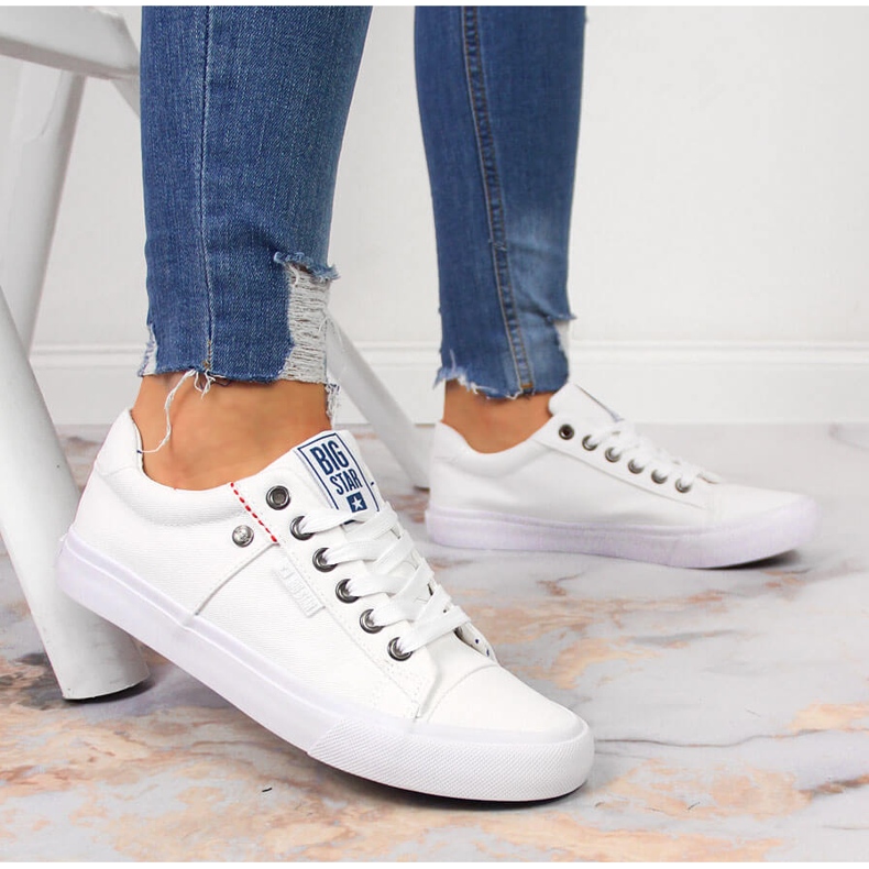 Sneakers Basse bianche Big Star AA274511 bianca 1