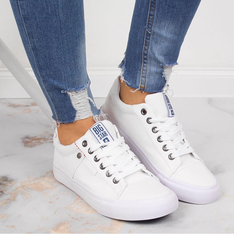 Sneakers Basse bianche Big Star AA274511 bianca 2