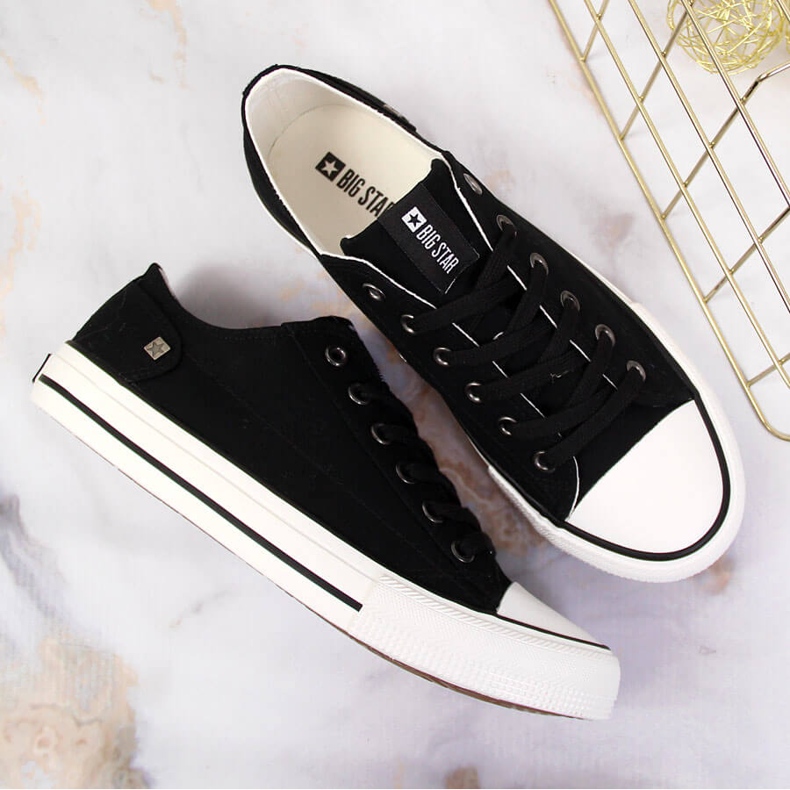 Sneakers basse Big Star DD274338 nere nero 1