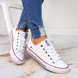 Sneakers basse bianche Big Star DD274336 bianca 2