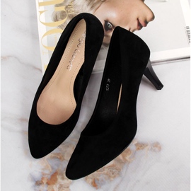 Décolleté Sergio Leone in camoscio nero 1