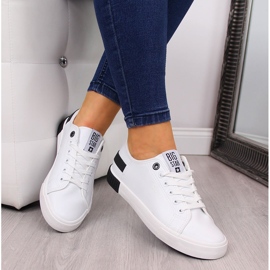 Low-top in ecopelle bianca Big Star FF274175 1
