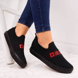 Sneakers slip on da donna nere Big Star FF274221 nere nero 1