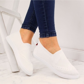 Sneakers slip on da donna bianche Big Star FF274A608 bianca 1