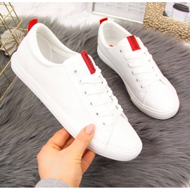 Sneakers basse bianche in ecopelle Big Star DD274685 bianca 2