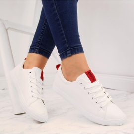Sneakers basse bianche in ecopelle Big Star DD274685 bianco 1